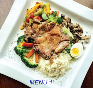 Anniversary Meal Menu B (Chicken & Fish)